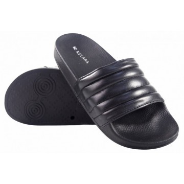 mules plates noires