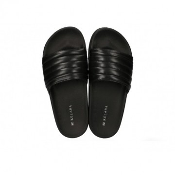 KELARA- MULES PLATES NOIRES