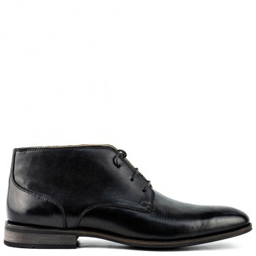 MIGATO-Botte homme cuir noir