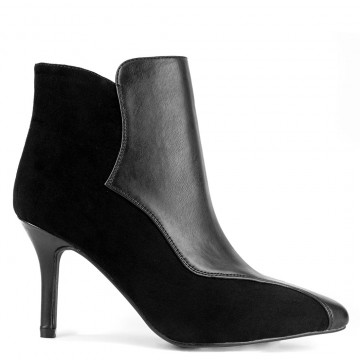 MIGATO-Botte noire à talon haut