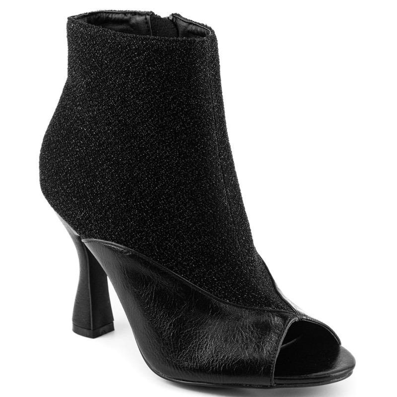 MIGATO-Botte noire à paillettes