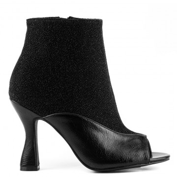 MIGATO-Botte noire à paillettes