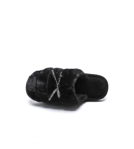 Pantoufles Femme - Noires