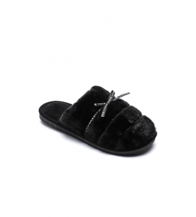Pantoufles Femme - Noires