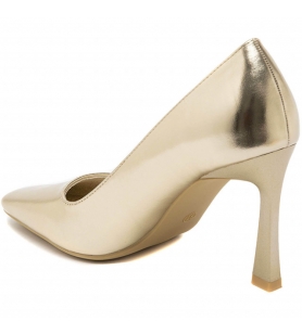 SHOES £ BAGS COLLECTION - ESCARPINS A TALONS EN DORES