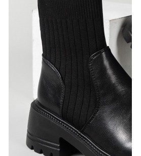 BOTTES CHAUSSETTES EN NOIRES