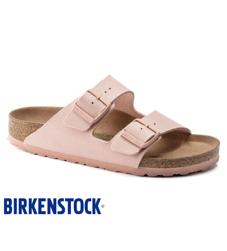 Birkenstock – Femmes Végétaliennes De L’Arizona – Rose Soft