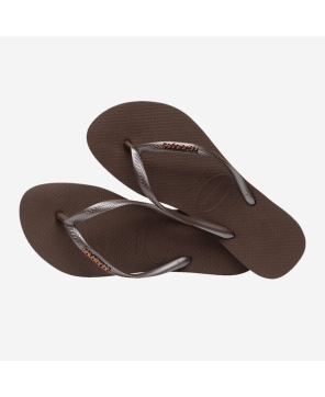Havaianas Slim Logo Metallic