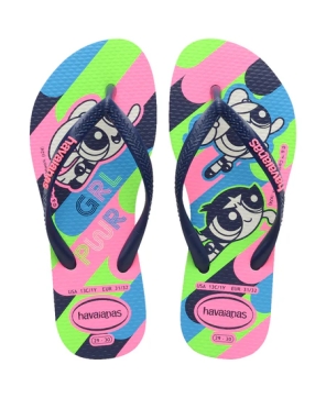 Kids' Powerpuff Girls Slim Flip Flops