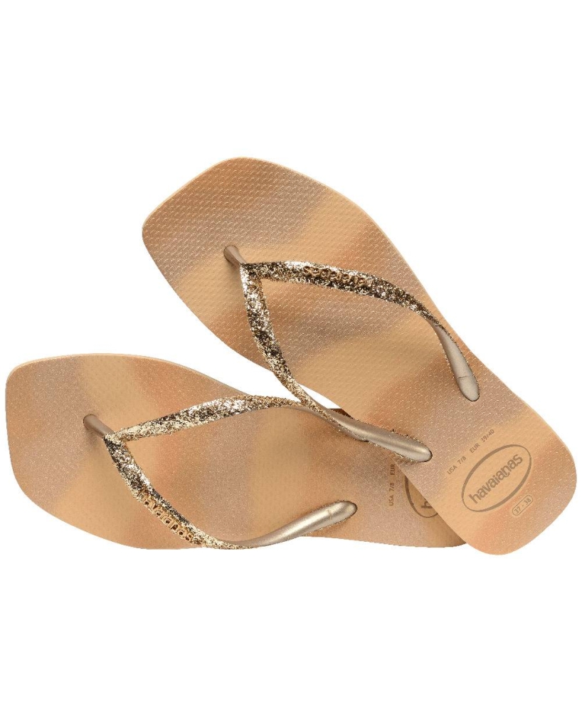 HAVAIANAS SLIM SQUARE GLITTER PARTY