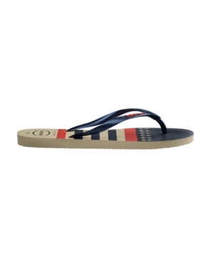 Slim Nautical Flip Flops