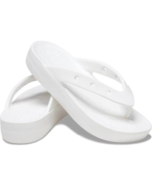 Crocs Classic Platform Blanc