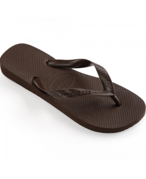 HAVAIANAS TOP MARRON FONCÉ