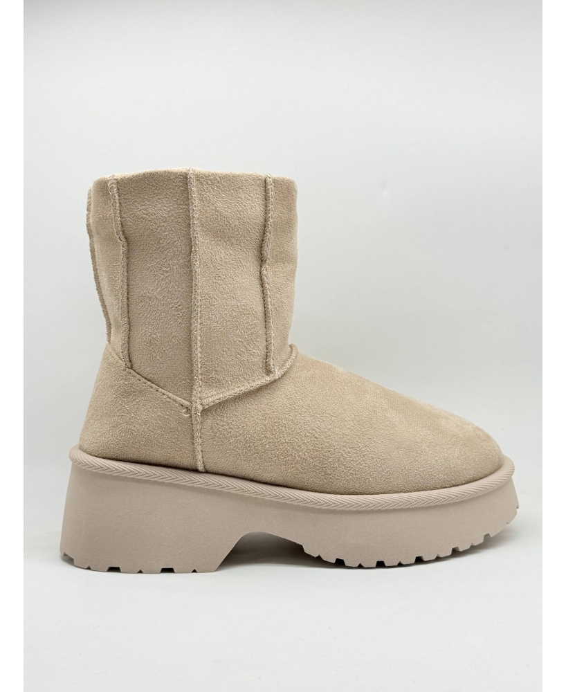 Bottes De Neiges En Beiges