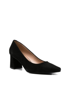 ESCARPINS FEMME DAIM NOIR A TALON