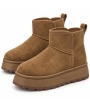 Bottes De Neiges En Camels