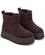 Bottes De Neiges En Marrons