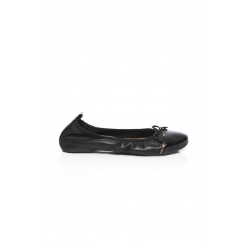 BATA-BALLERINES NOIRES 100%...